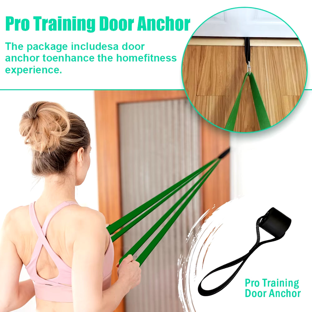Tough Latex Resistance Band Elastic Exercise Strength Pull-Ups Auxiliary Band Pilates Gym Fitness Equipment Strengthening Train