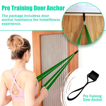 Tough Latex Resistance Band Elastic Exercise Strength Pull-Ups Auxiliary Band Pilates Gym Fitness Equipment Strengthening Train