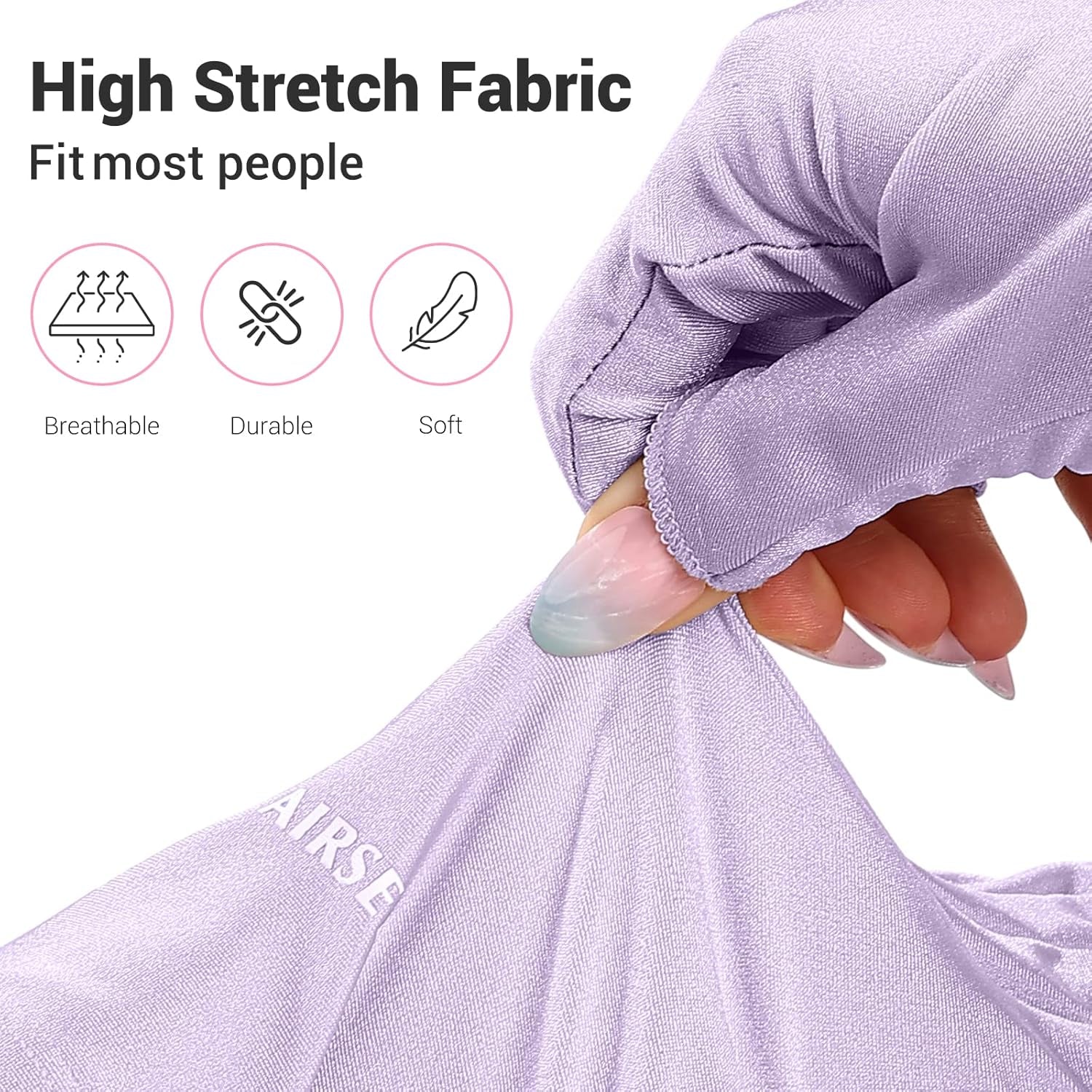 anti UV Gloves for Nail Lamp, Professional UPF50+ UV Protection Gloves for Manicures Nail Art, Fingerless Gloves